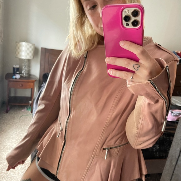 BCBG leather jacket - Picture 11 of 16